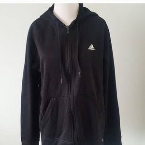 Adidas Hooded Zip Up Jacket Like New